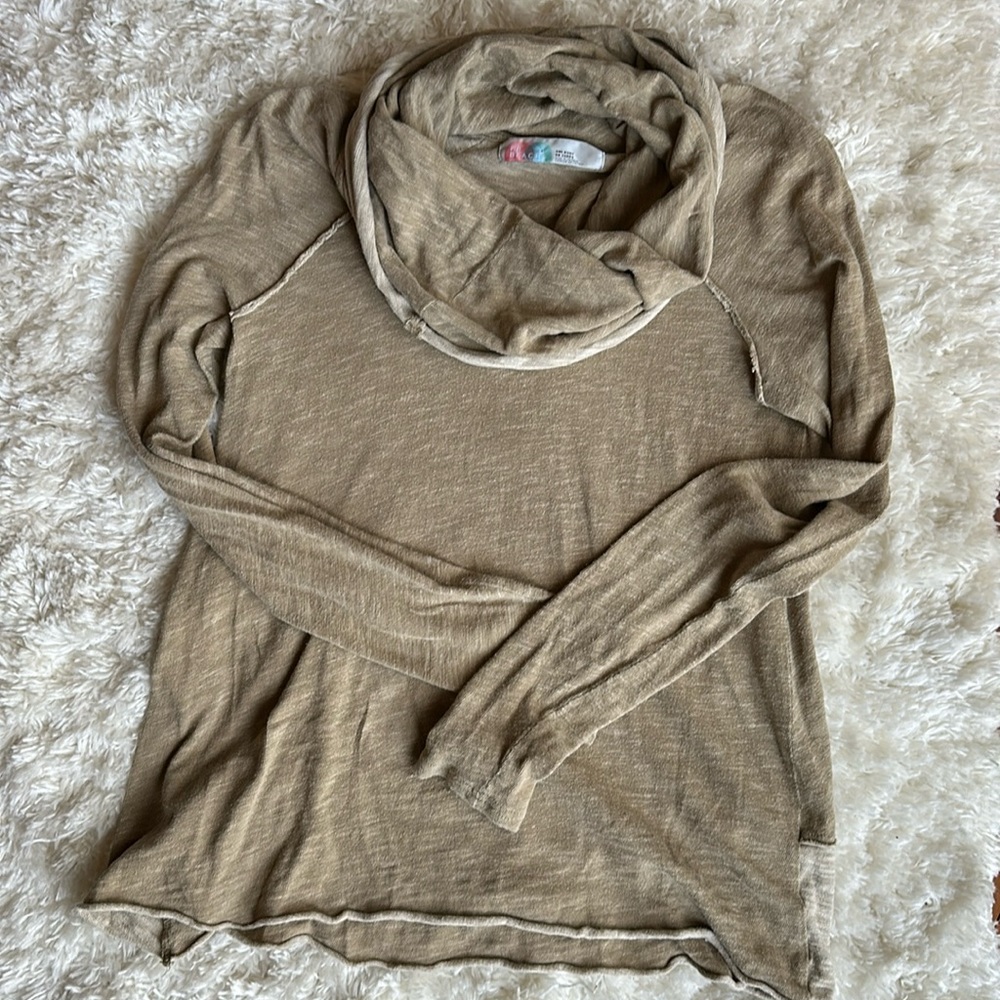 Free People Cocoon Cowl Pullover